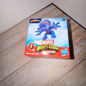 Hasbro Marvel Mighty-Verse Series 1 Spider-Man 2099 Kids Blue New Miguel OHara